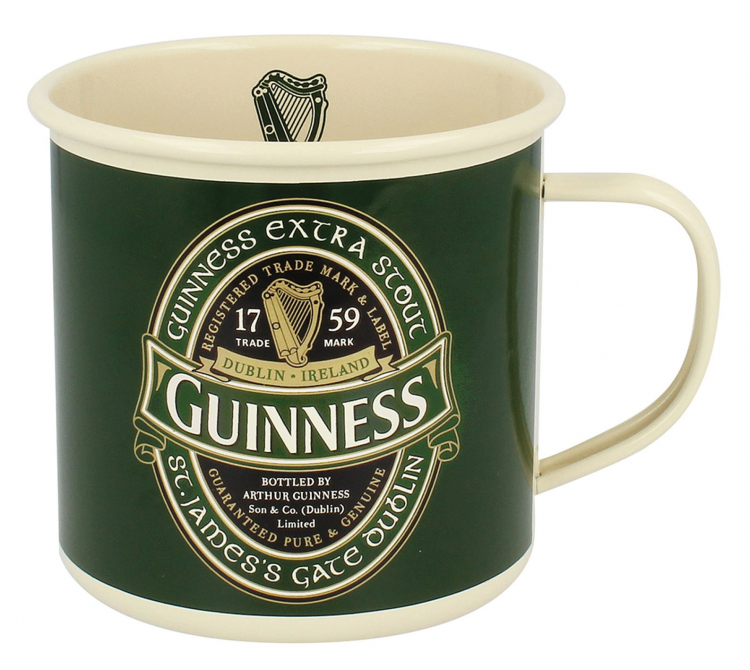 Guinness Emaillebecher Ireland Collection